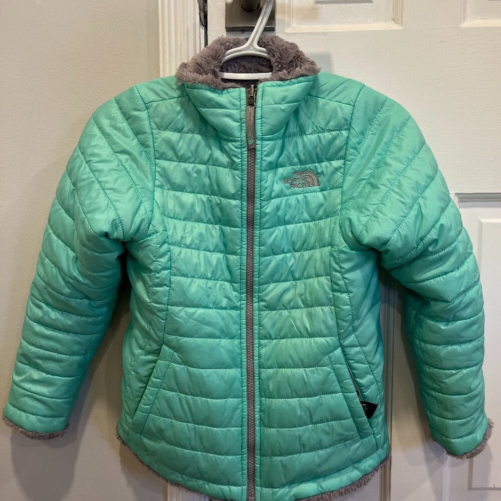 North Face girls reversible jacket